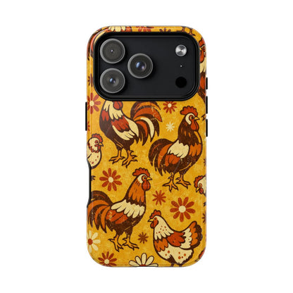 Retro Chickens Magnetic Case