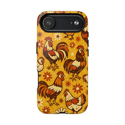 Retro Chickens Magnetic Case