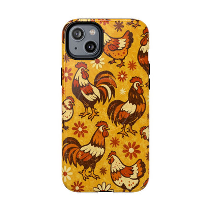 Retro Chickens Magnetic Case