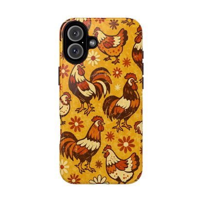 Retro Chickens Magnetic Case