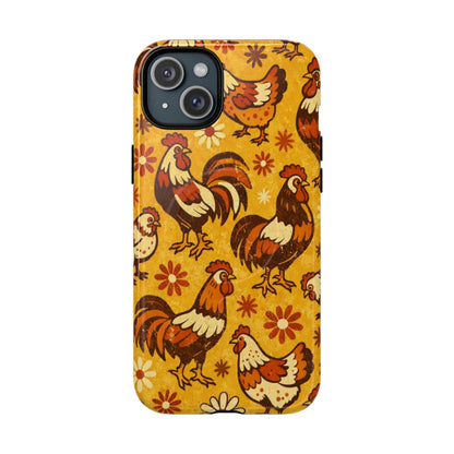 Retro Chickens Magnetic Case