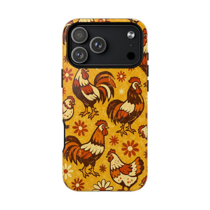 Retro Chickens Magnetic Case