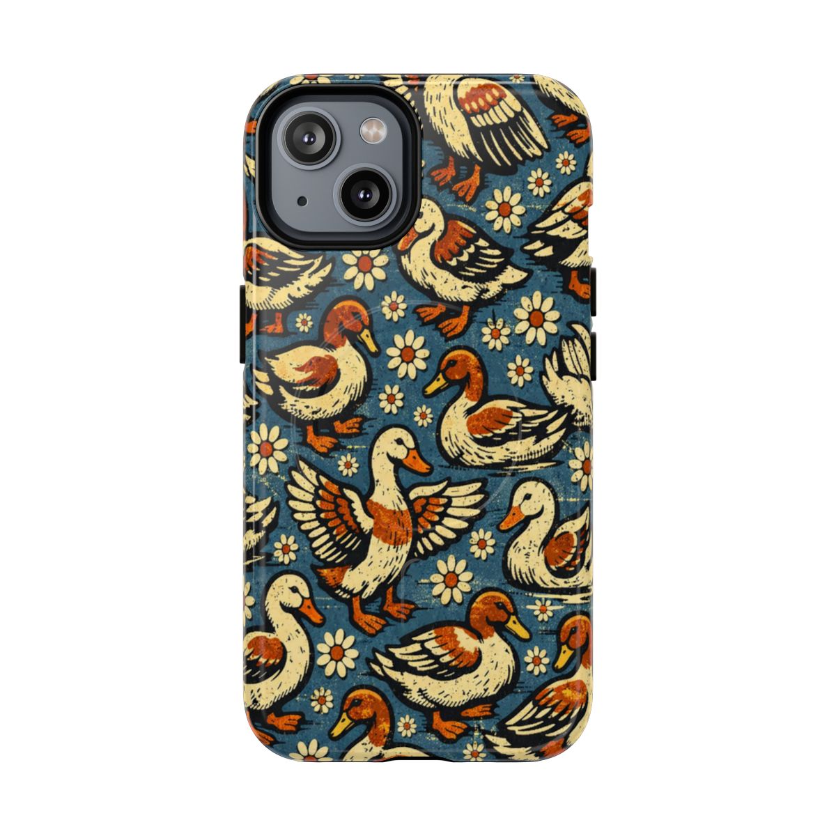 Retro Ducks Magnetic Case