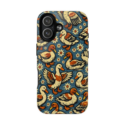 Retro Ducks Magnetic Case