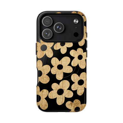 Retro Flower Magnetic Case - iPhone 18 Pro