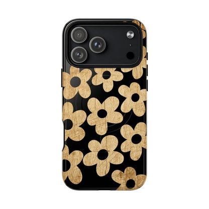 Retro Flower Magnetic Case - iPhone 18 Pro Max