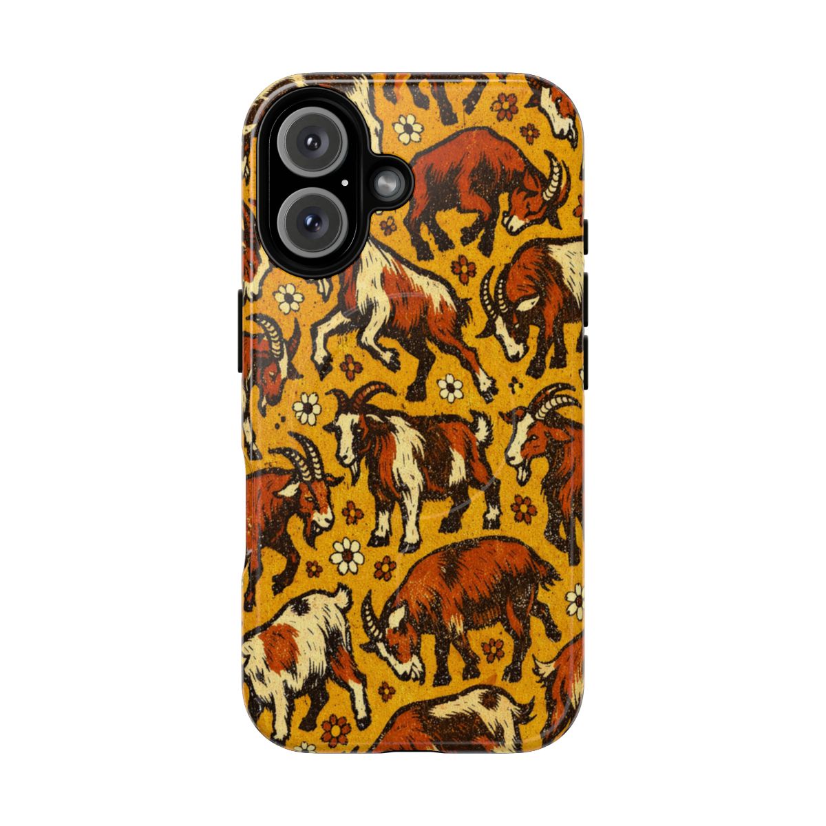 Retro Goats Magnetic Case