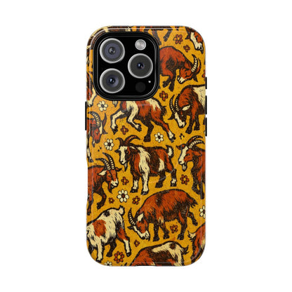 Retro Goats Magnetic Case