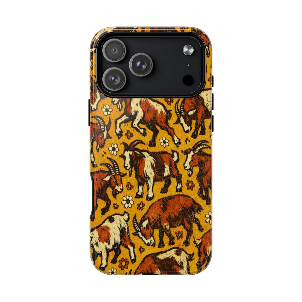 Retro Goats Magnetic Case