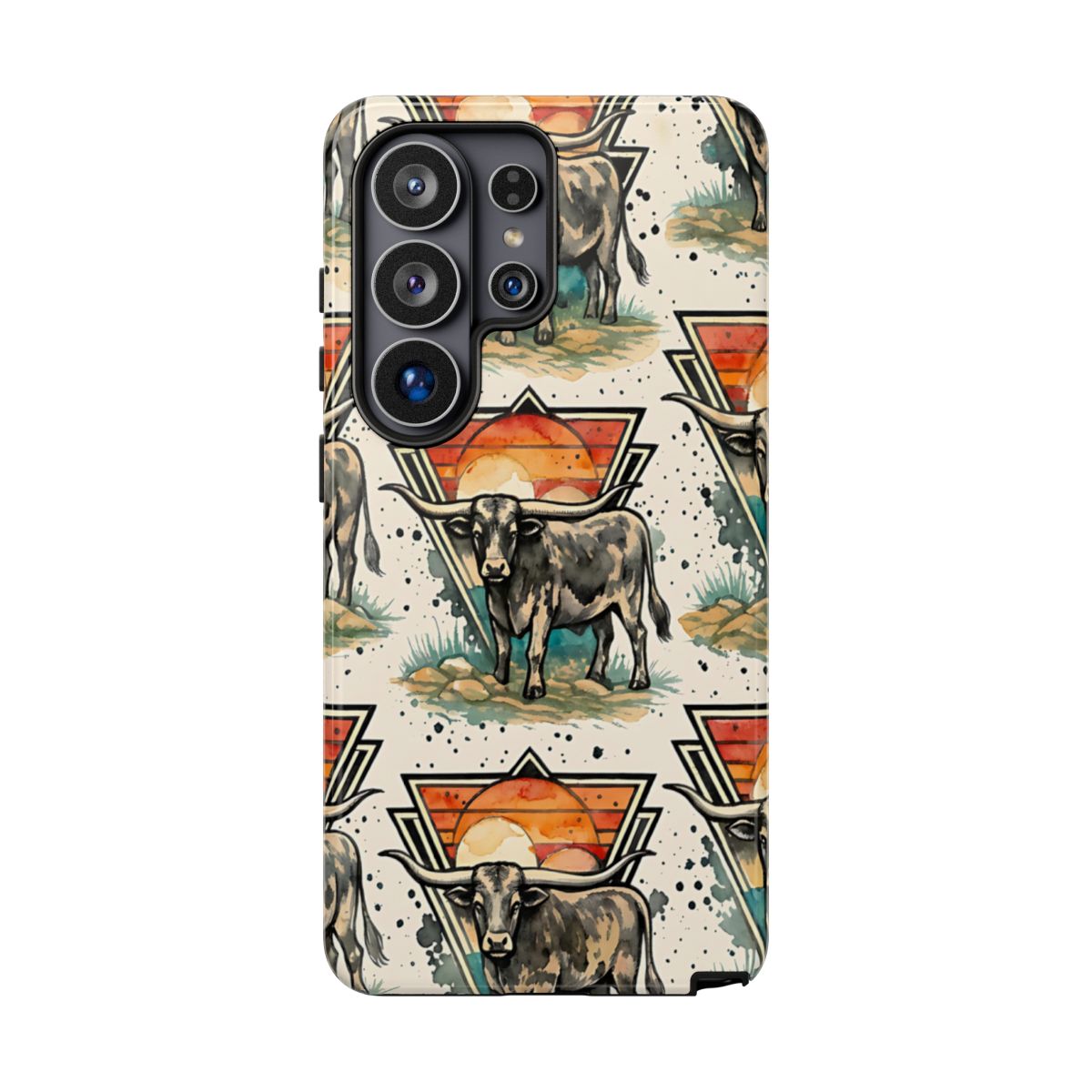 Retro Longhorn Tough Case