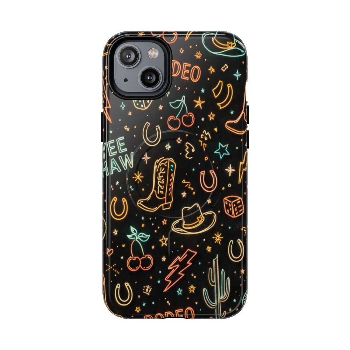Retro Neon Rodeo Magnetic Case