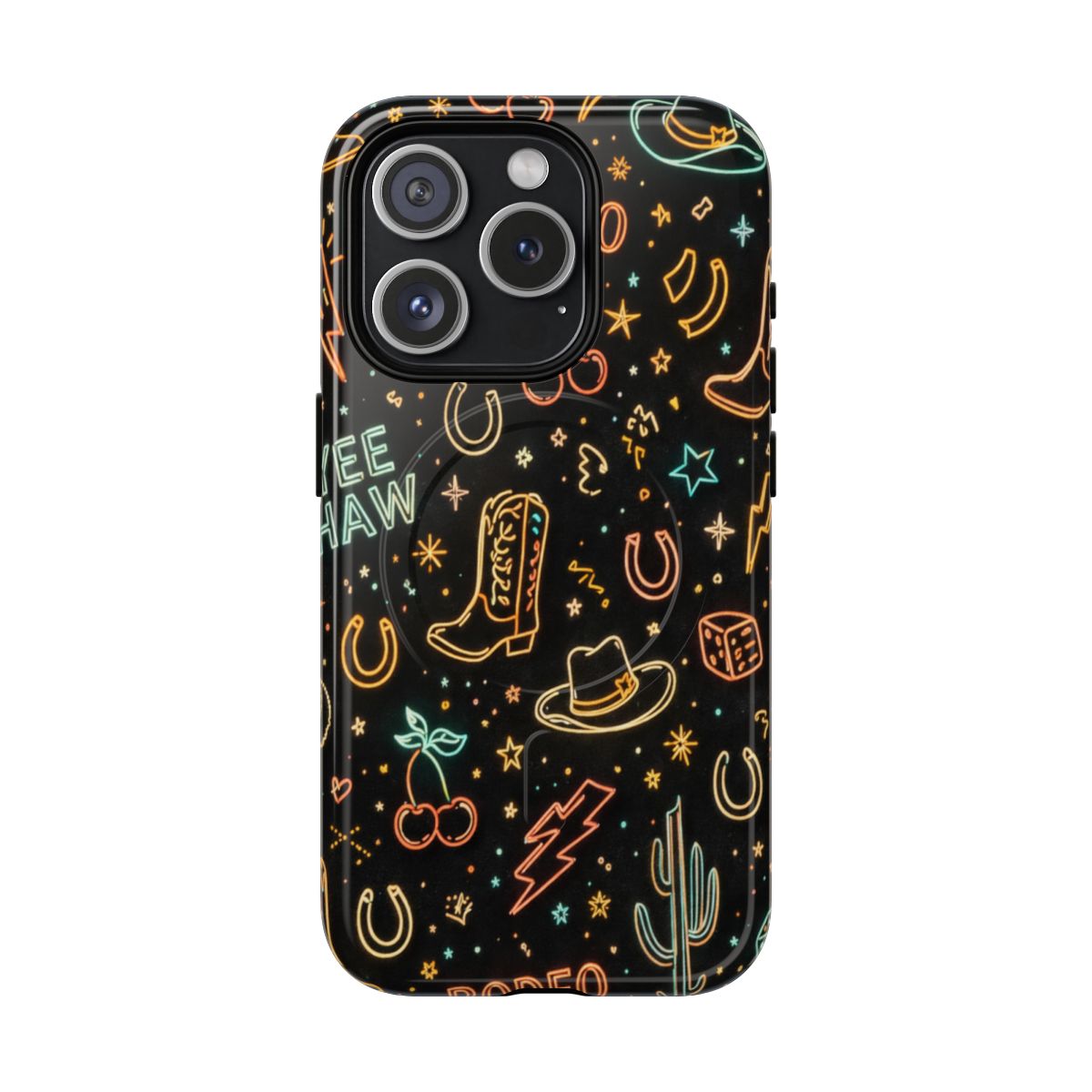 Retro Neon Rodeo Magnetic Case