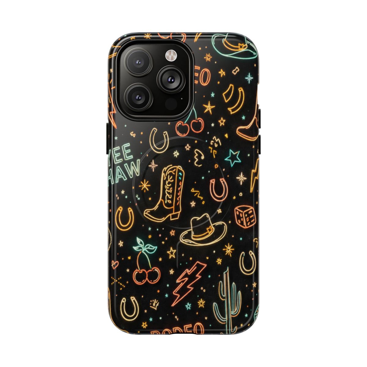 Retro Neon Rodeo Magnetic Case
