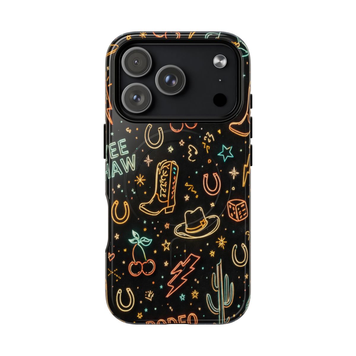 Retro Neon Rodeo Magnetic Case