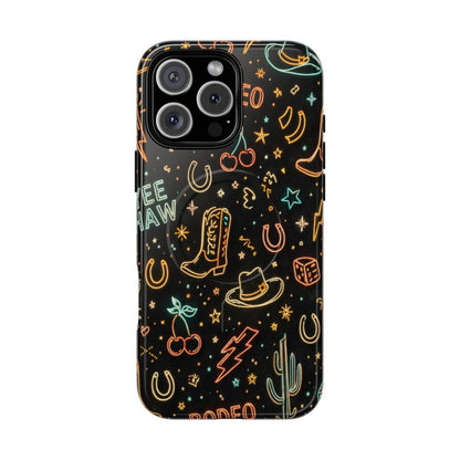 Retro Neon Rodeo Magnetic Case