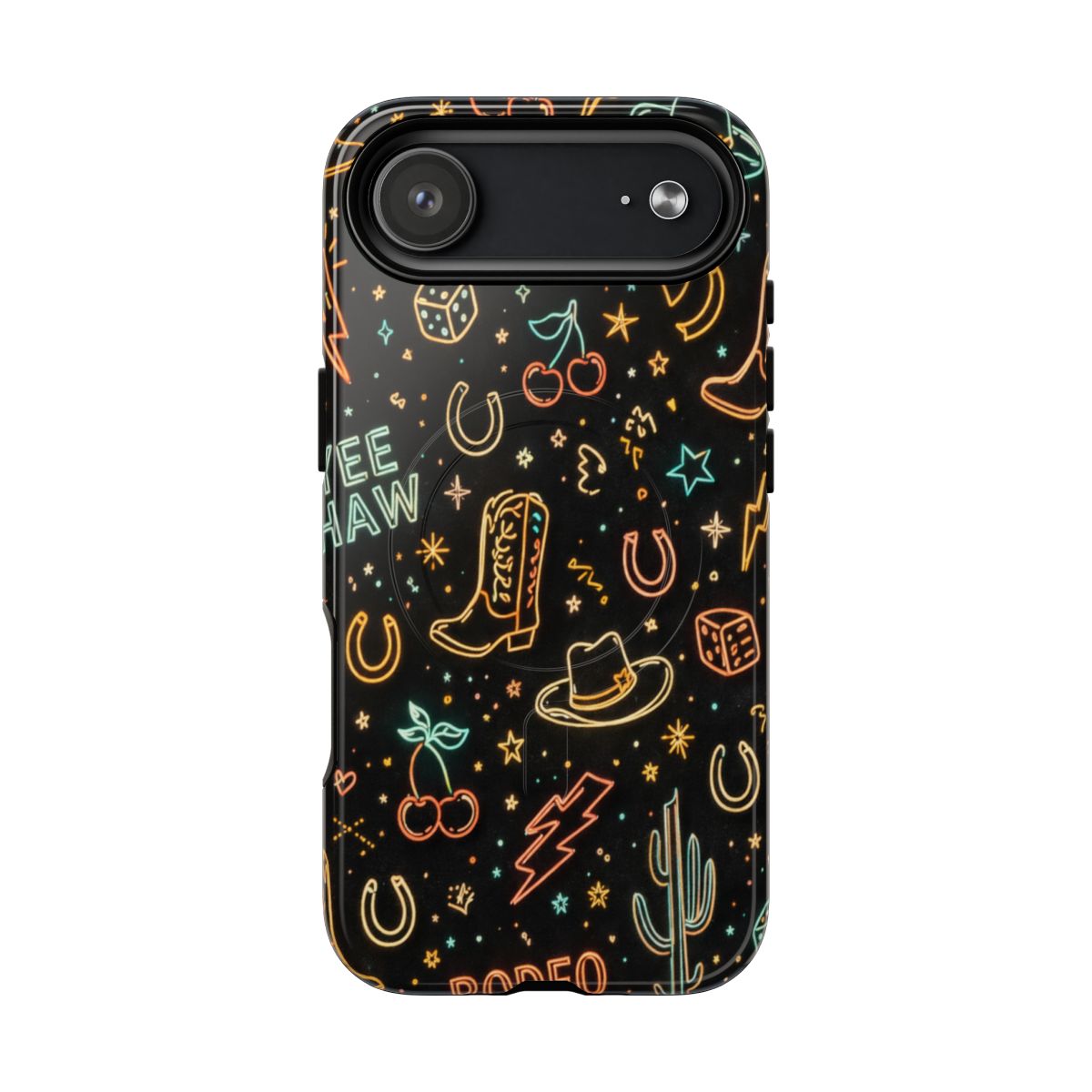 Retro Neon Rodeo Magnetic Case
