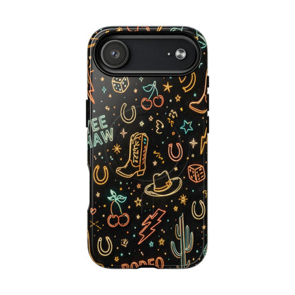 Retro Neon Rodeo Magnetic Case