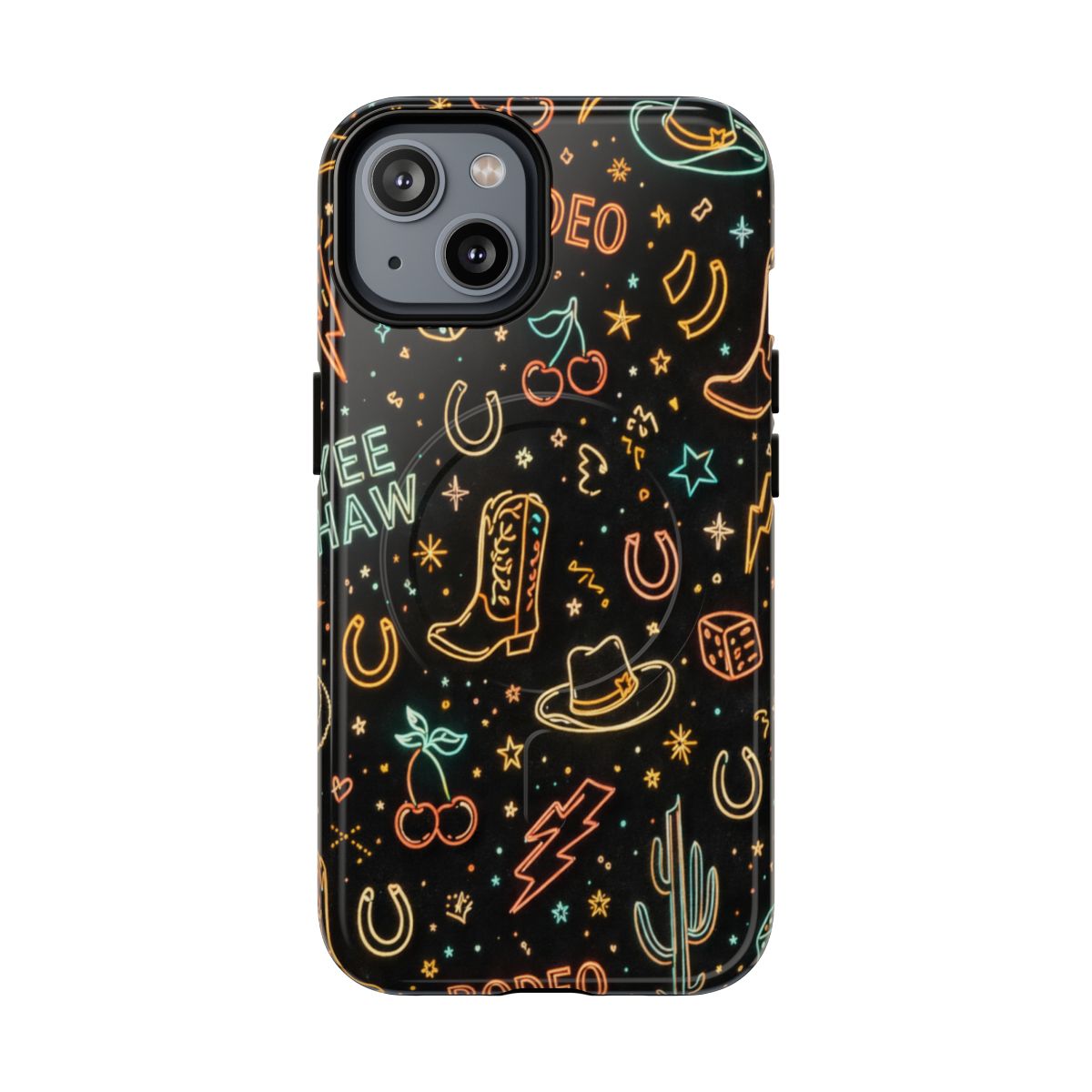Retro Neon Rodeo Magnetic Case