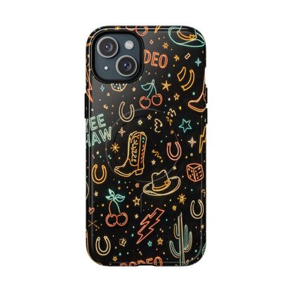 Retro Neon Rodeo Magnetic Case