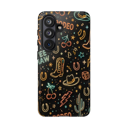 Retro Neon Rodeo Tough Case