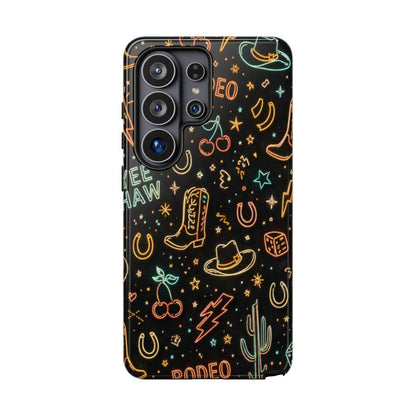 Retro Neon Rodeo Tough Case