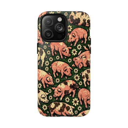 Retro Pigs Magnetic Case