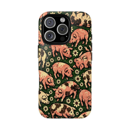 Retro Pigs Magnetic Case