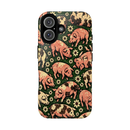 Retro Pigs Magnetic Case