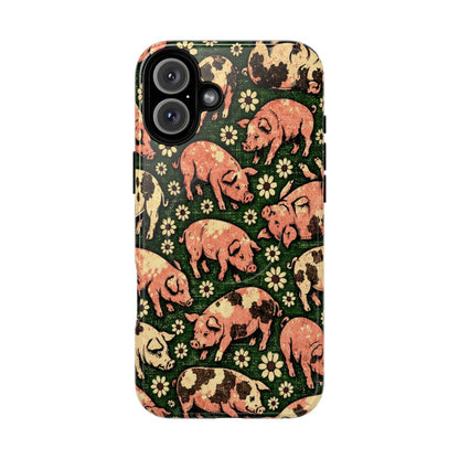 Retro Pigs Magnetic Case