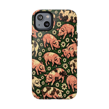 Retro Pigs Magnetic Case