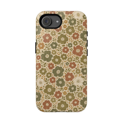 Retro Poppy Field Tough Case - iPhone 16e