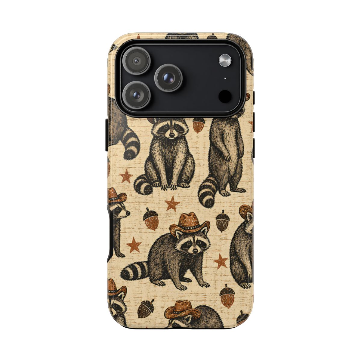 Retro Raccoon Tough Case - iPhone 18 Pro Max