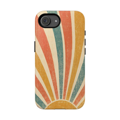 Retro Sun Rays Tough Case - iPhone 16e