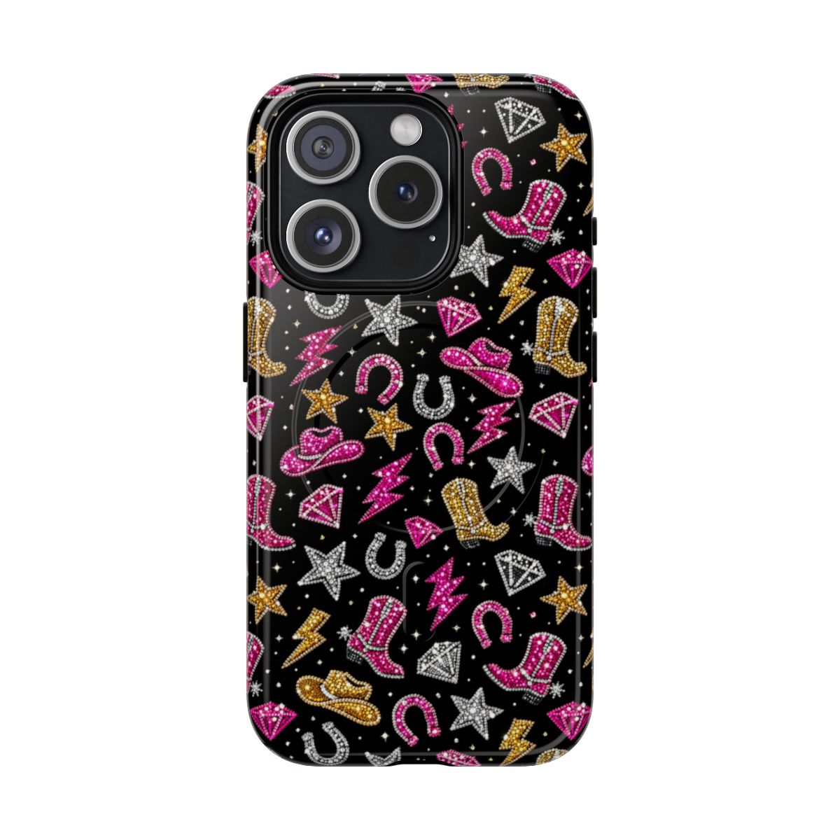 Rhinestone Cowgirl Magnetic Case