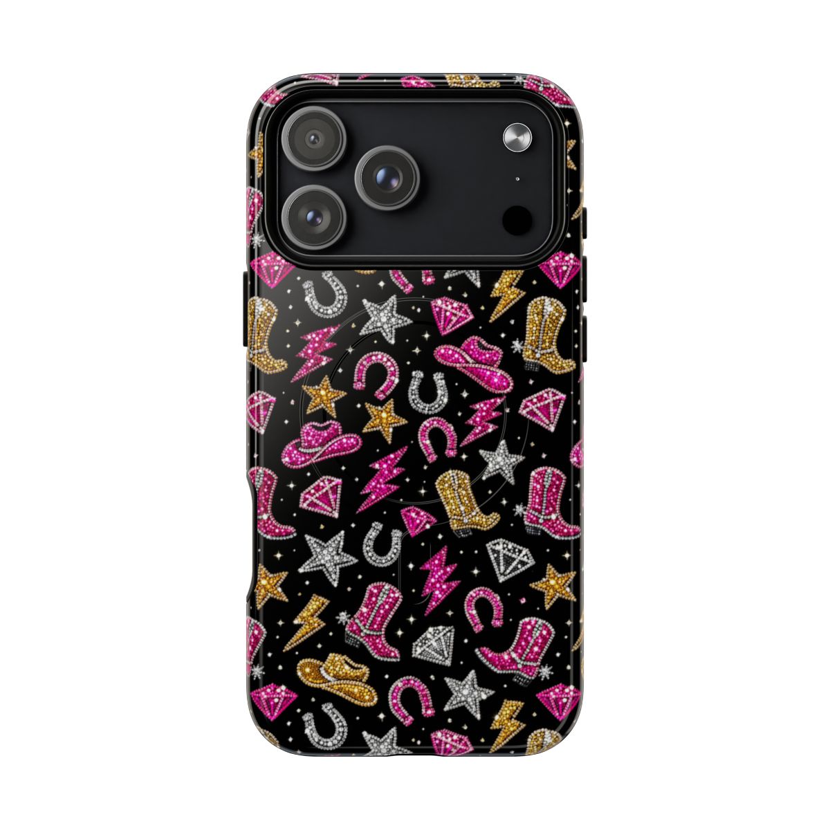 Rhinestone Cowgirl Magnetic Case