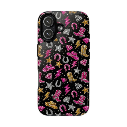 Rhinestone Cowgirl Magnetic Case