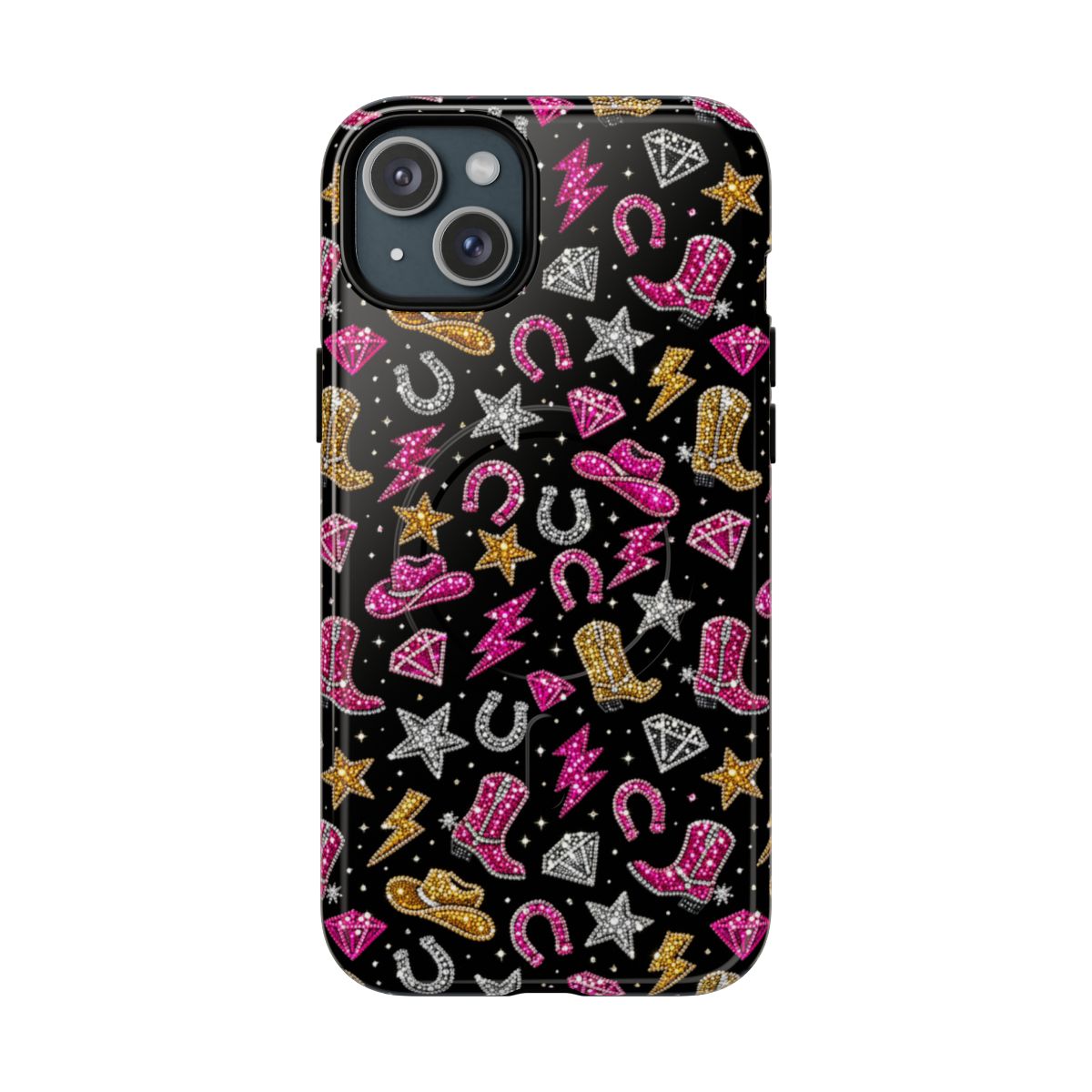 Rhinestone Cowgirl Magnetic Case