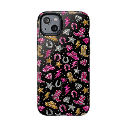 Rhinestone Cowgirl Magnetic Case