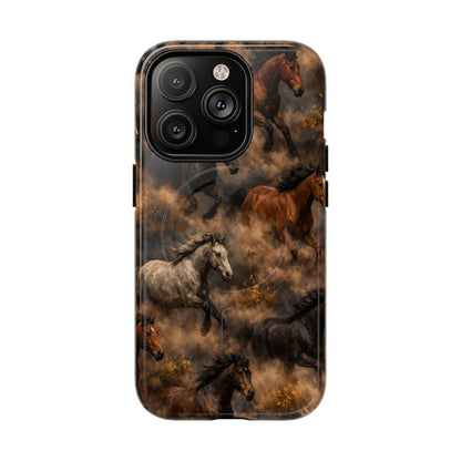 Running Horses Magnetic Case