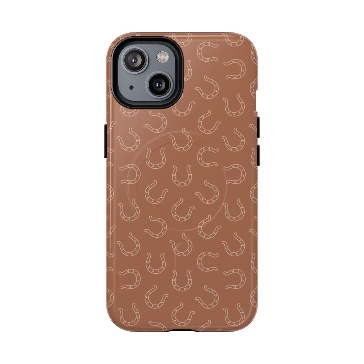Rust Horseshoes Magnetic Case