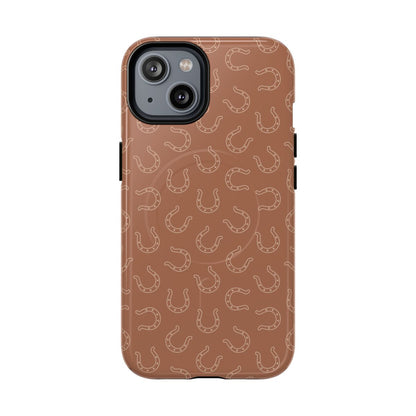 Rust Horseshoes Magnetic Case