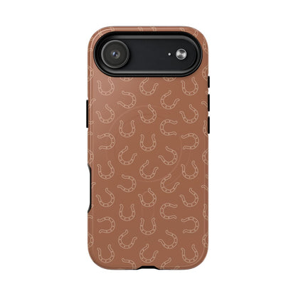 Rust Horseshoes Magnetic Case