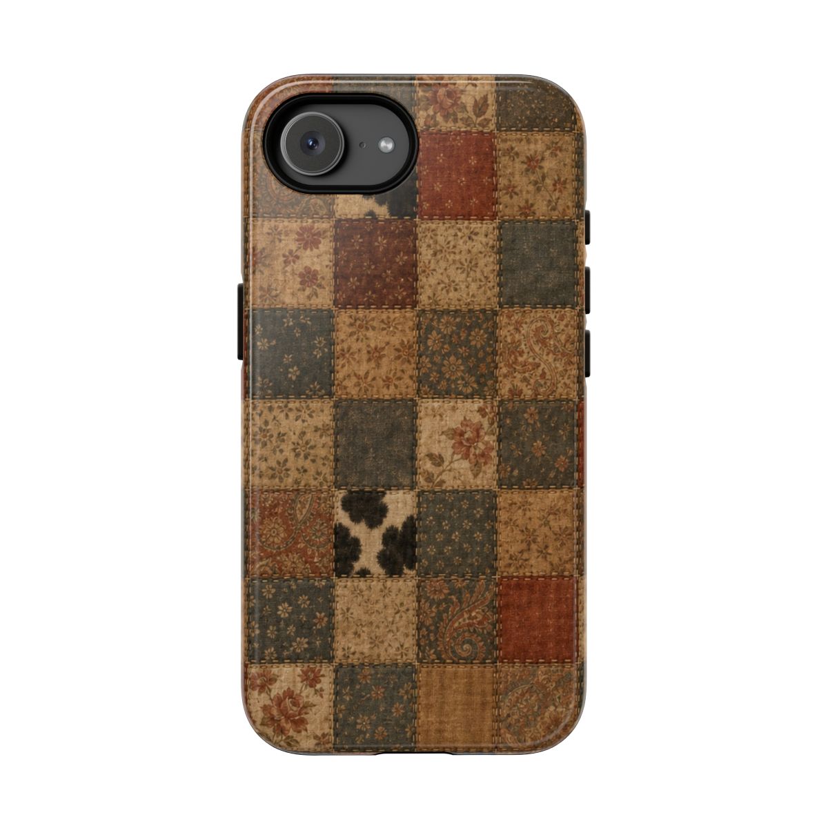 Rustic Patchwork Tough Case - iPhone 16e