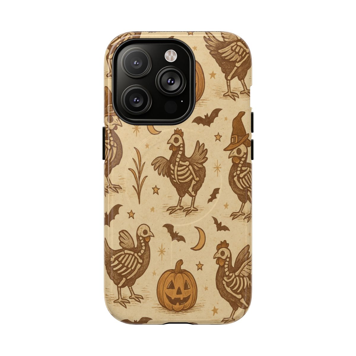 Rustic Skeleton Chickens Magnetic Case