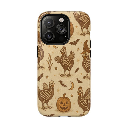 Rustic Skeleton Chickens Magnetic Case