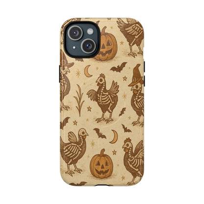 Rustic Skeleton Chickens Magnetic Case