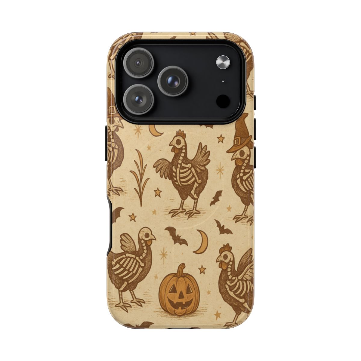 Rustic Skeleton Chickens Magnetic Case