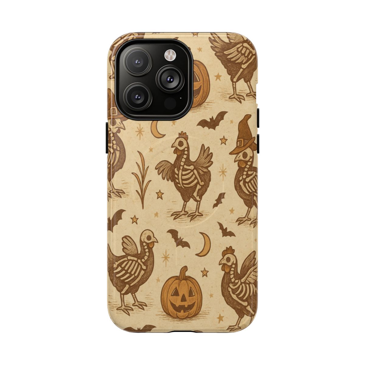 Rustic Skeleton Chickens Magnetic Case