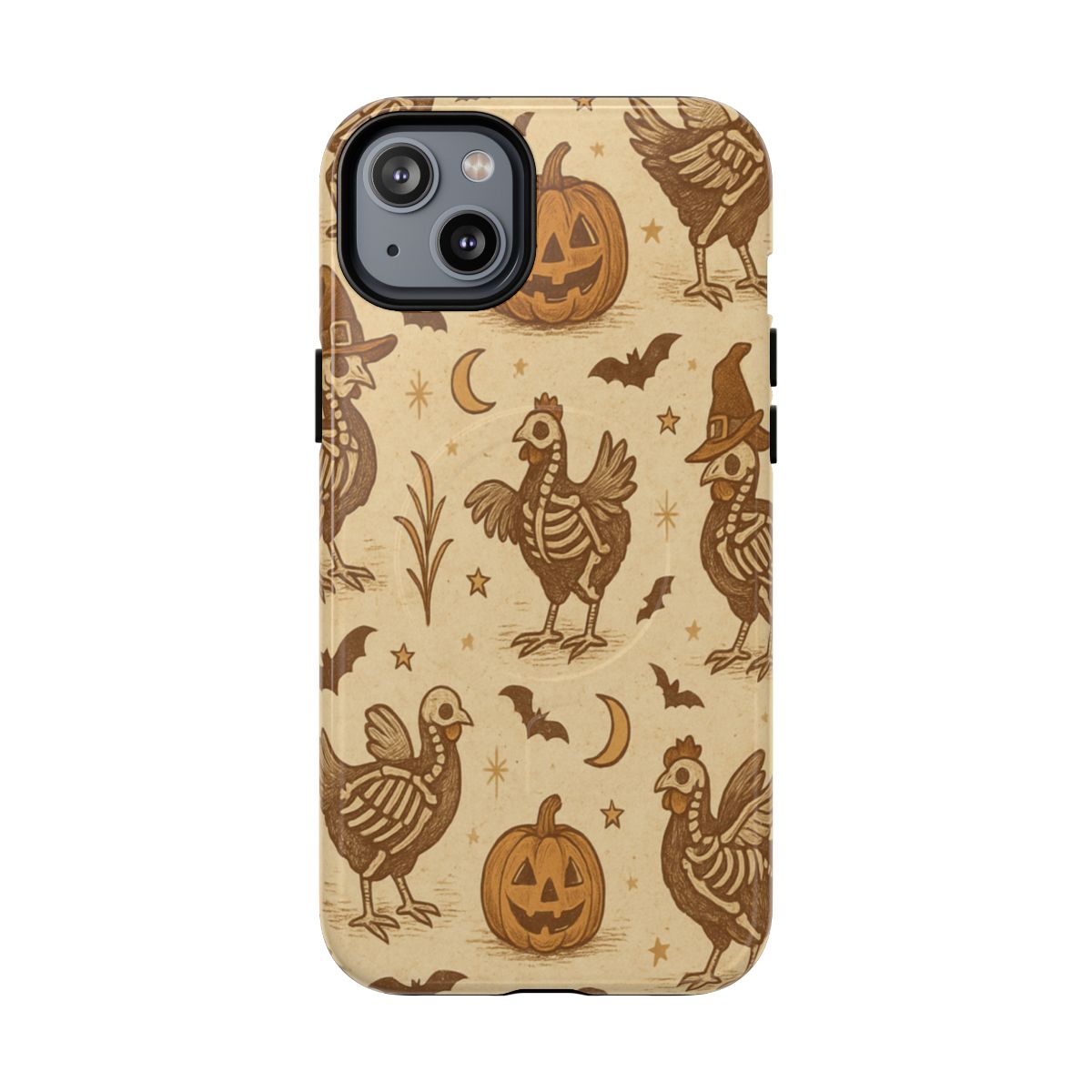 Rustic Skeleton Chickens Magnetic Case