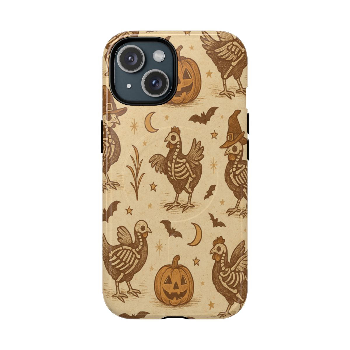 Rustic Skeleton Chickens Magnetic Case